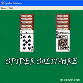 SPIDER SOLITAIRE WINDOWS XP THEME