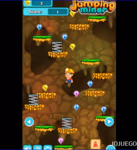 Imágenes del juego Jumping Miner 3