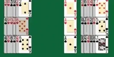 jugabilidad de Beleaguered Castle Solitaire