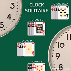 Juega a Clock Solitaire gratis