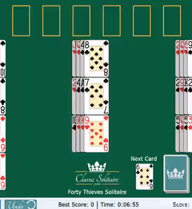 Imágenes del juego FORTY-THIEVES SOLITAIRE 3