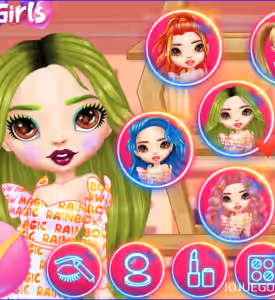 Imágenes del juego Moda y estilo de Rainbow Insta Girls 2