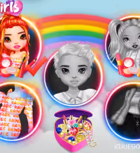 Imágenes del juego Moda y estilo de Rainbow Insta Girls 3