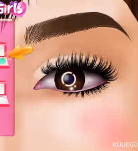 Imágenes del juego Maquillaje de ojos para princesas 2 3