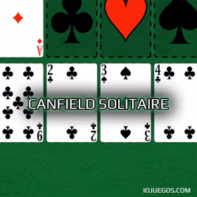 CANFIELD SOLITAIRE BY GREEN FELT