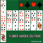 Juega a Flower Garden Solitaire by Green Felt gratis