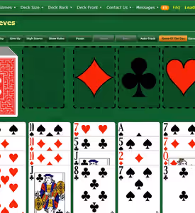 Imágenes del juego FORTY THIEVES SOLITAIRE GREENFELT 3