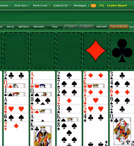 Imágenes del juego FREECELL SOLITAIRE BY GREENFELT 2