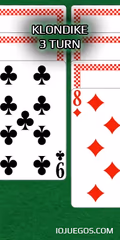 Juega a KLONDIKE SOLITAIRE THREE TURN BY GREEN FELT gratis
