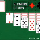 Juega a Klondike Solitaire Three Turn by Green Felt gratis