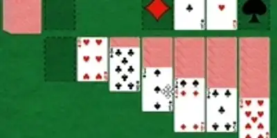 jugabilidad de KLONDIKE SOLITAIRE THREE TURN BY GREEN FELT