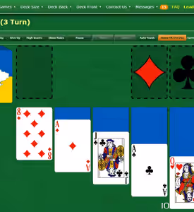 Imágenes del juego KLONDIKE SOLITAIRE THREE TURN BY GREEN FELT 3