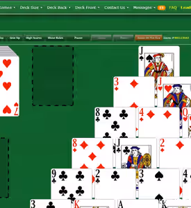 Imágenes del juego Pyramid Solitaire by GreenFelt 1