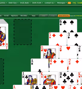 Imágenes del juego Pyramid Solitaire by GreenFelt 2