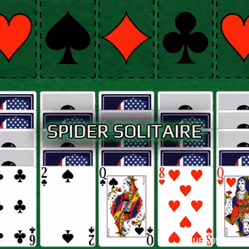 SPIDER SOLITAIRE BY GREEN FELT