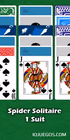 Juega a Spider Solitaire One Suit gratis
