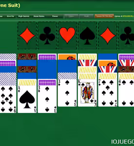 Imágenes del juego SPIDER SOLITAIRE ONE SUIT 1