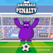 Juega a Grimace Penalty: ¡Anota tu Gol! gratis