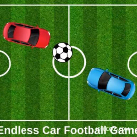 Juego de Fútbol con Coches para Dos Jugadores