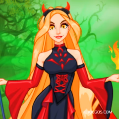Juega a Princesas villanas con atuendos oscuros y magia gratis