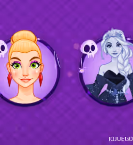 Imágenes del juego Princesas villanas con atuendos oscuros y magia 2