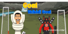 Juega a Juega Goal Skibidi Goal con controles de cabeza gratis