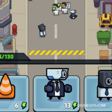 Juega a Toilet Fight Police vs Zombie gratis