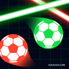 Controla dos bolas y evita los lasers
