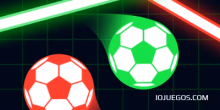 Juega a Controla dos bolas y evita los lasers gratis