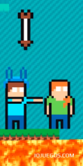 Juega a Pixel Battle Upward gratis
