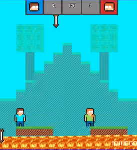 Imágenes del juego Pixel Battle Upward 2