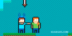 Juega a Pixel Battle Upward gratis