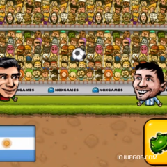  Juega Head Soccer 2D 2023 con personajes divertidos 