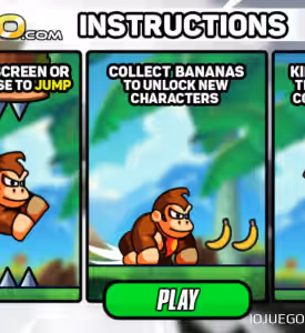 Imágenes del juego Donkey Kong Run 2