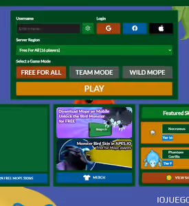 Imágenes del juego Mope io 1