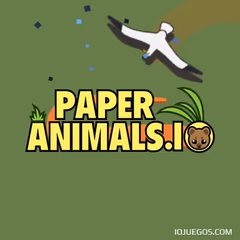 Juega a PAPER ANIMALS IO gratis
