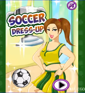 Imágenes del juego Soccer Dress Up 1