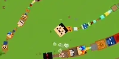jugabilidad de Slither-Craft .io