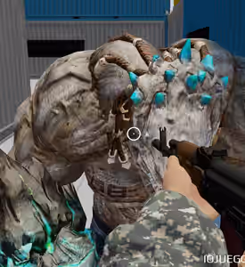 Imágenes del juego THREE.JS FPS DEMO 1